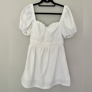 Sunkissed Puff Sleeve Mini Dress
